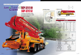 Truck-mounted 32m Concrete Boom Pump 